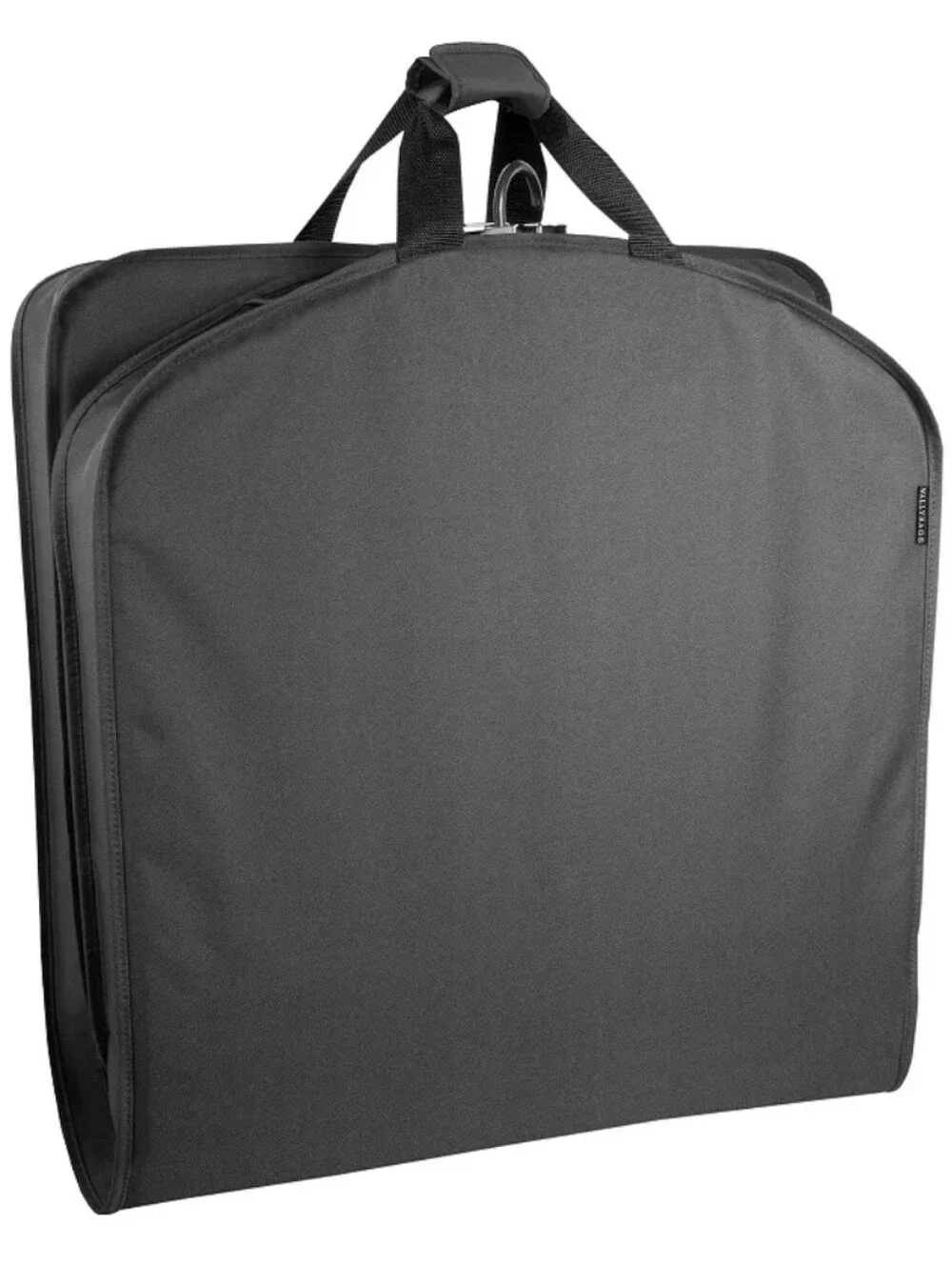 WallyBags® 40” Deluxe Travel Black Suit Clothing Garment Bag